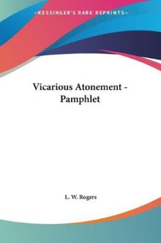 Cover of Vicarious Atonement - Pamphlet