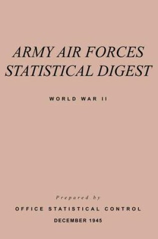 Cover of Army Air Forces Statistical Digest World War II