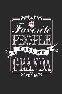 Book cover for My Favorite People Call Me Granda