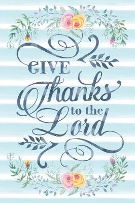 Cover of Give Thanks to the Lord