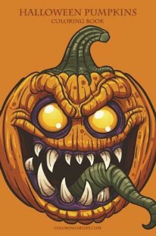 Cover of Halloween Pumpkins Coloring Book 1