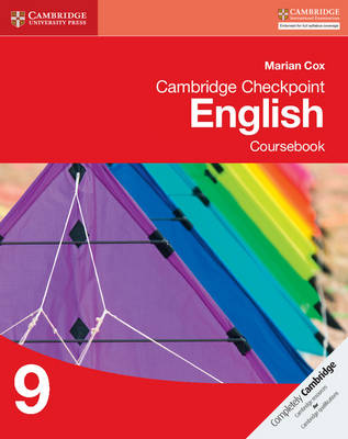 Book cover for Cambridge Checkpoint English Coursebook 9