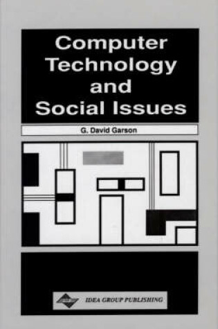 Cover of Computer Technology and Social Issues