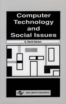 Book cover for Computer Technology and Social Issues