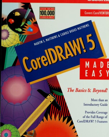 Book cover for CorelDraw! 5 Made Easy