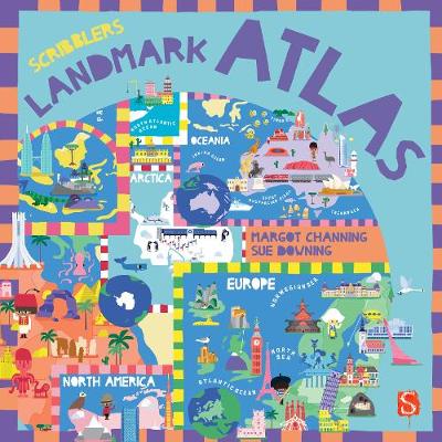 Book cover for Scribblers' Landmark Atlas