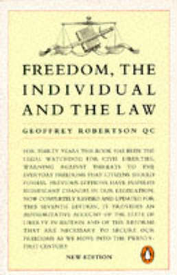 Book cover for Freedom, the Individual and the Law