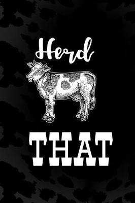 Book cover for Herd That