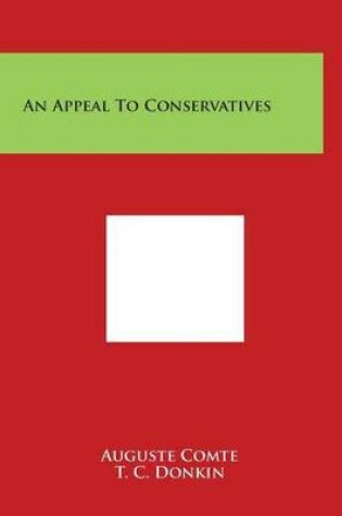 Cover of An Appeal to Conservatives