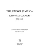 Book cover for The Jews of Jamaica