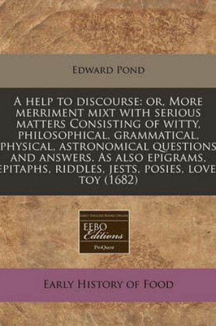 Cover of A Help to Discourse