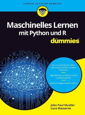 Book cover for Maschinelles Lernen mit Python und R für Dummies
