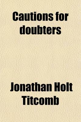 Book cover for Cautions for Doubters