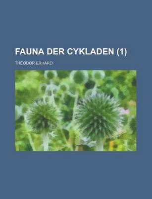 Book cover for Fauna Der Cykladen (1)