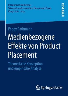 Cover of Medienbezogene Effekte von Product Placement