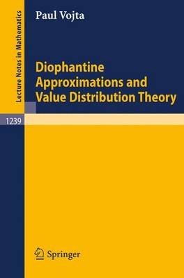 Cover of Diophantine Approximations and Value Distribution Theory