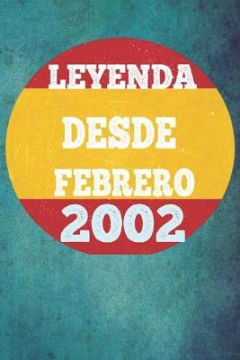 Book cover for Leyenda Desde Febrero 2002