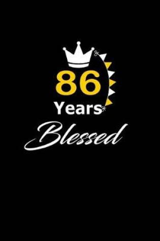 Cover of 86 years Blessed