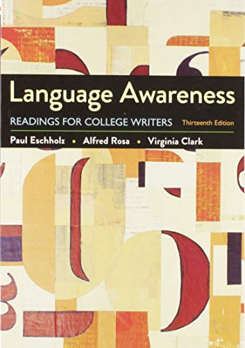 Book cover for Language Awareness 13e & Documenting Sources in APA Style: 2020 Update