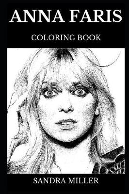 Book cover for Anna Faris Coloring Book