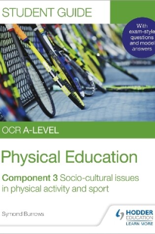 Cover of OCR A-level Physical Education Student Guide 3: Socio-cultural issues in physical activity and sport