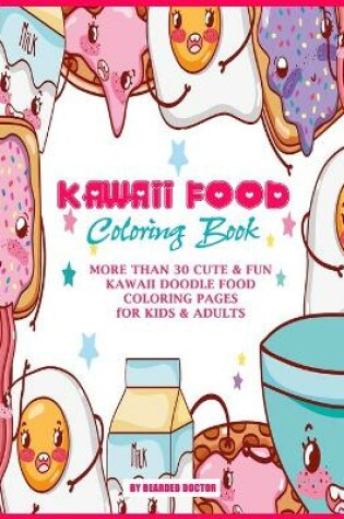 Cover of Kawaii Food Coloring Book