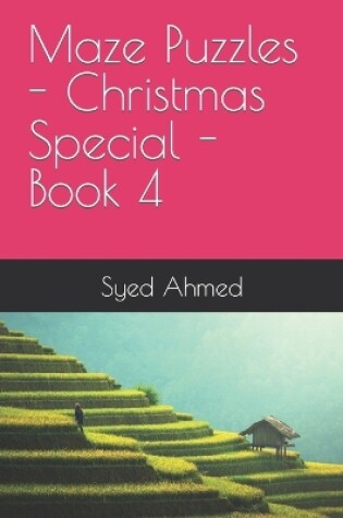 Cover of Maze Puzzles - Christmas Special - Book 4