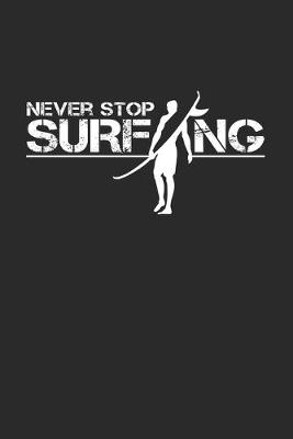 Book cover for Never stop surfing