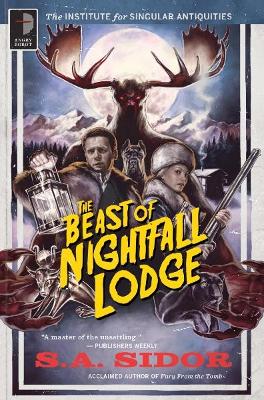 Book cover for The Beast of Nightfall Lodge