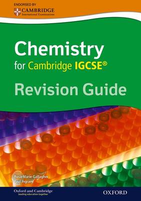 Book cover for Chemistry IGCSE Revision Guide