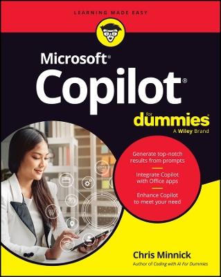 Book cover for Microsoft Copilot for Dummies