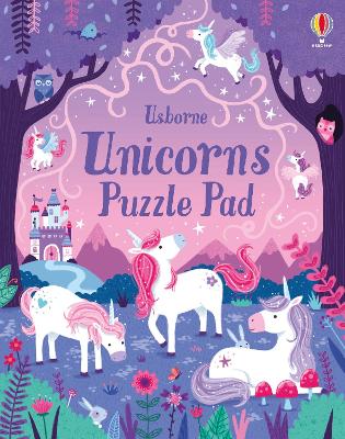Book cover for Unicorns Puzzle Pad