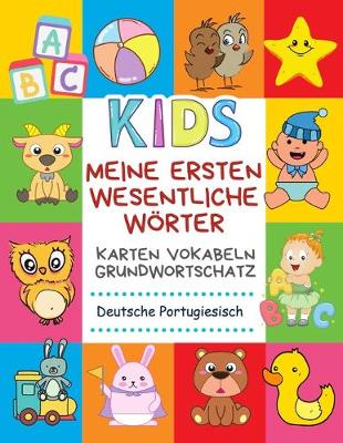 Book cover for Meine Ersten Wesentliche Woerter Karten Vokabeln Grundwortschatz Deutsche Portugiesisch