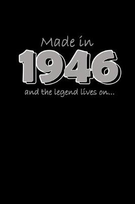 Book cover for Made in 1946 and the legend lives on