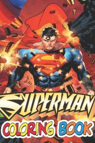 Cover of Superman Coloring Book