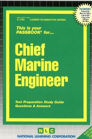 Cover of Chief Marine Engineer