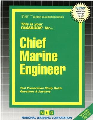 Book cover for Chief Marine Engineer