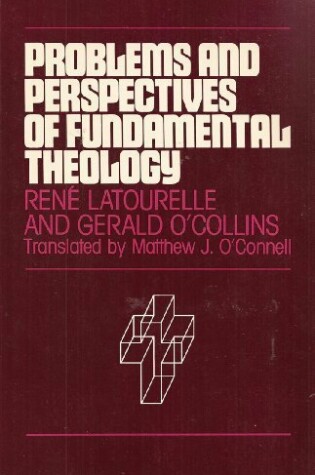 Cover of Problems and Perspectives of Fundamental Theology