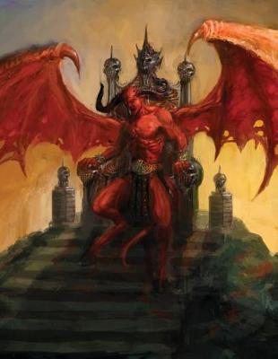 Cover of King of Demons Blank Sketchbook