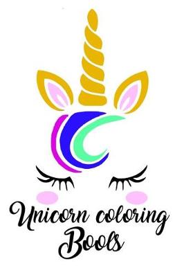 Book cover for Unicorn Coloring Book