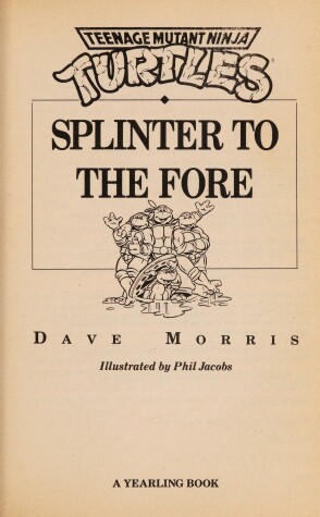 Book cover for Splinter to the Fore