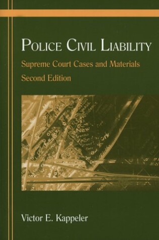 Cover of Police Civil Liability