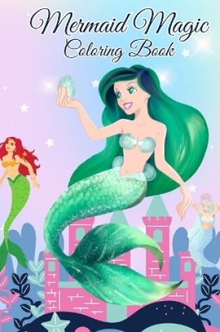 Cover of Mermaid Magic Coloring Book