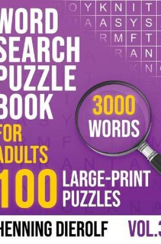 Cover of Word Search Book for Adults