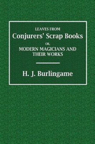 Cover of Leaves from Conjurers' Scrap Books