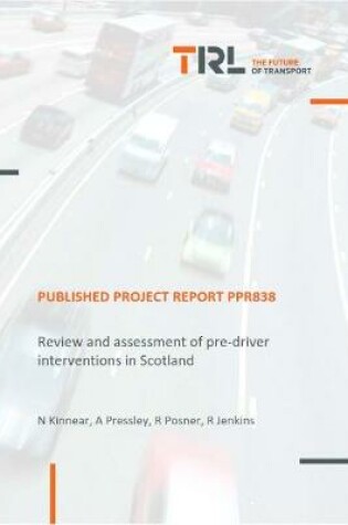 Cover of Review and assessment of pre-driver interventions in Scotland