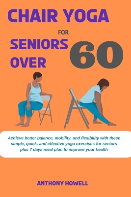 Book cover for Chair yoga for seniors over 60