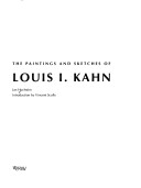 Book cover for The Paintings and Sketches of Louis I. Kahn