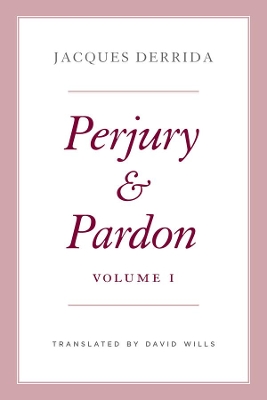 Book cover for Perjury and Pardon, Volume I