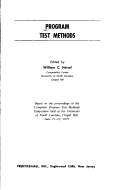 Book cover for Programme Test Methods